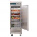 Commercial Reach in Upright Freezer, 1 door, 27 inch, 23 Cu.ft, Stainless Steel