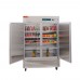 Commercial Reach in Upright Freezer, 2 door, 54 inch, 49 Cu.ft, Stainless Steel