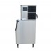 Commercial Ice Machine, 350 lb. Air Cooled Cube Ice Maker with Bin 275 lb.