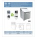 Eqchen KSR-27B, Commercial 28 8 Pan Salad Sandwich Food Prep Table Refrigerator 7.5 cu.ft. NSF