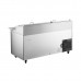 Eqchen APPT-71-HC, Commercial 71 Pizza Prep Table Refrigerator 9 Pans 2 Door Stainless Steel 16.9  cu.ft.