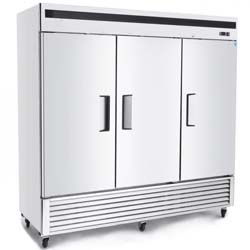 Reach-In Refrigerators and Freezers